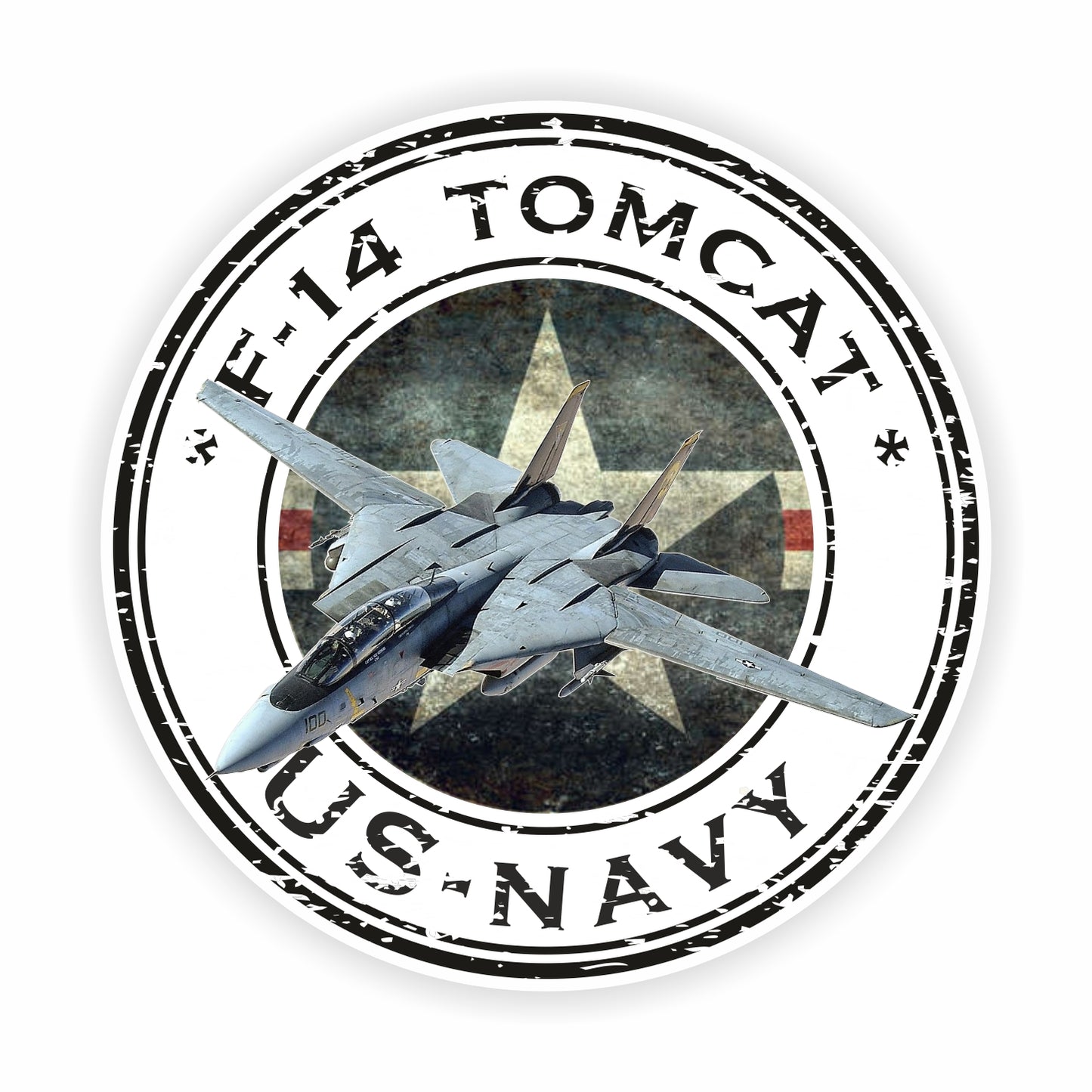 F-14 Tomcat USN U.S. Navy Seal Sticker