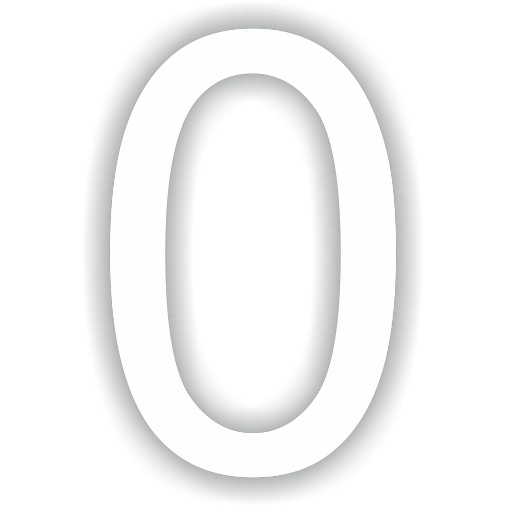 Number 0 White