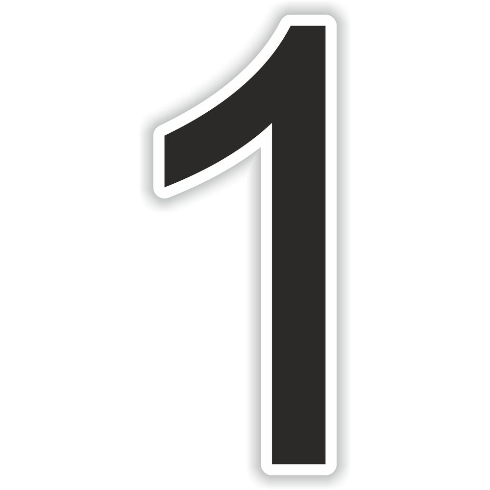 Number 1 Black