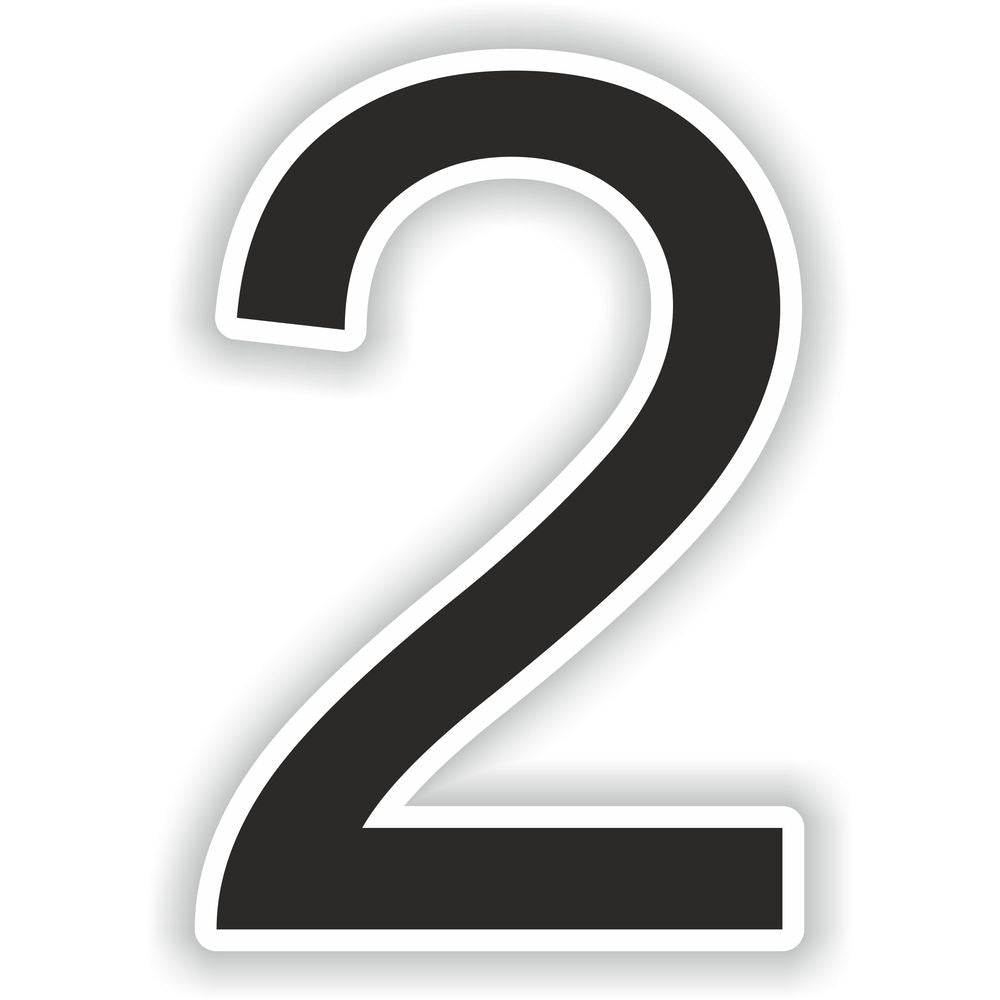Number 2 Black