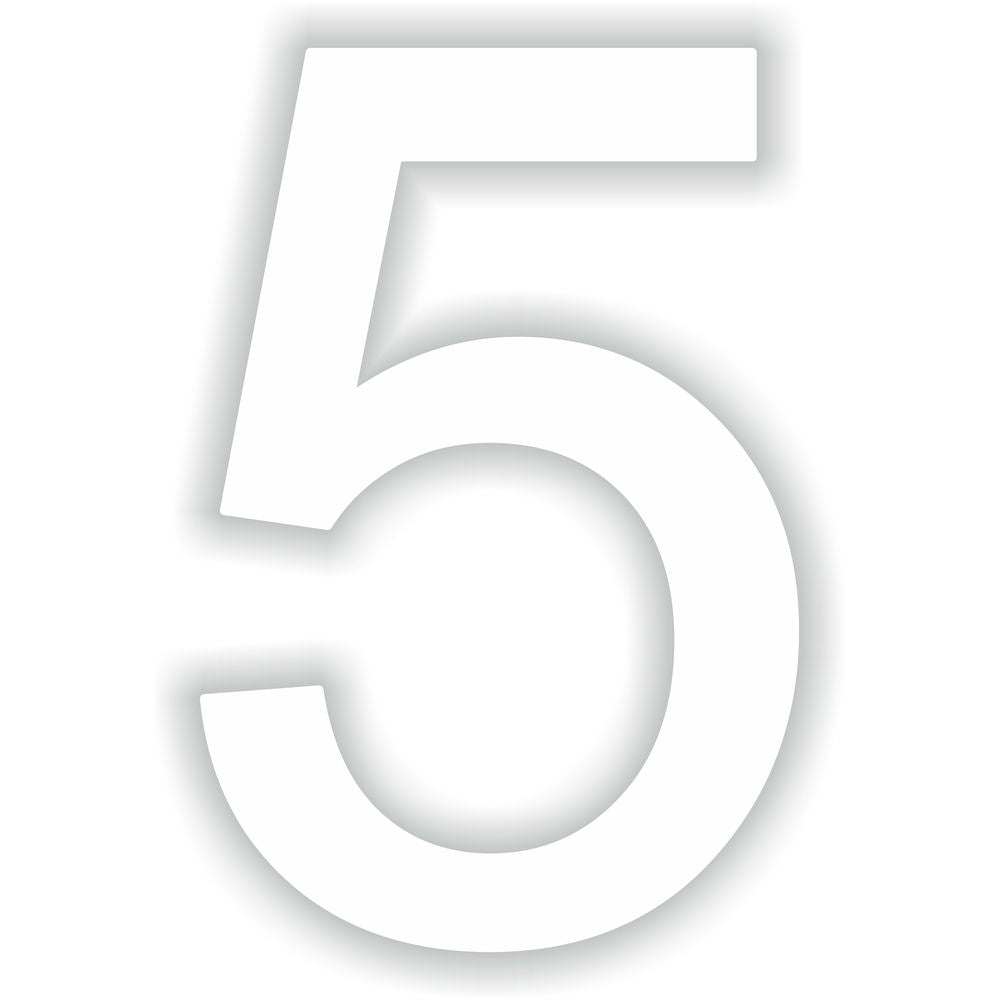 Number 5 White