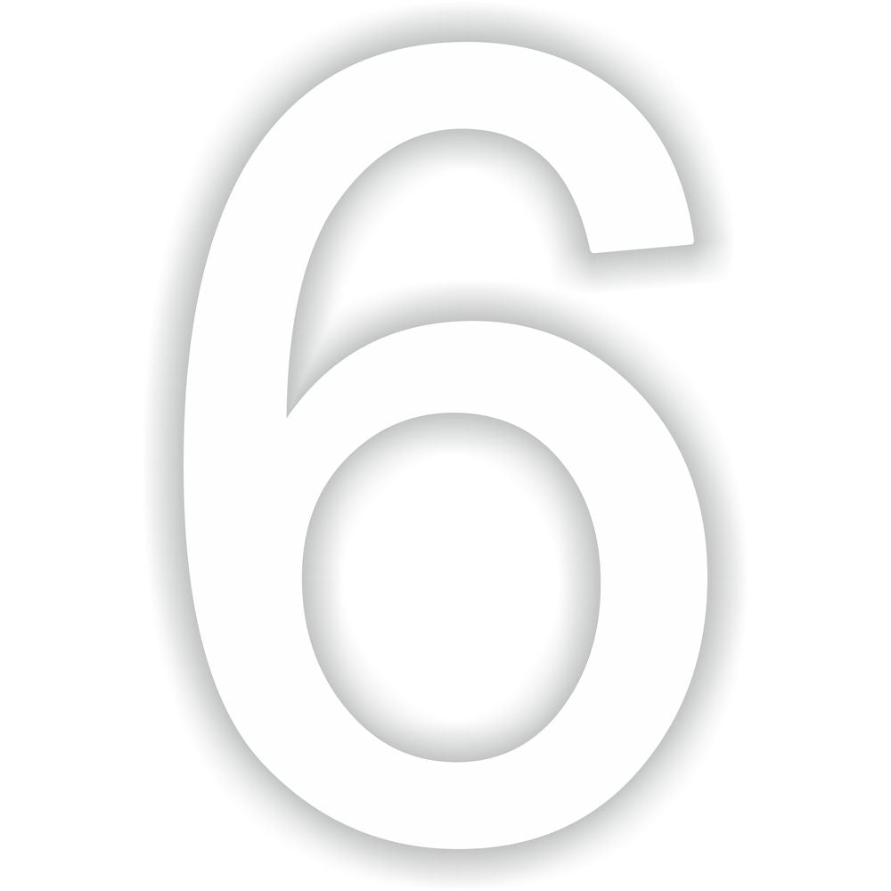 Number 6 White