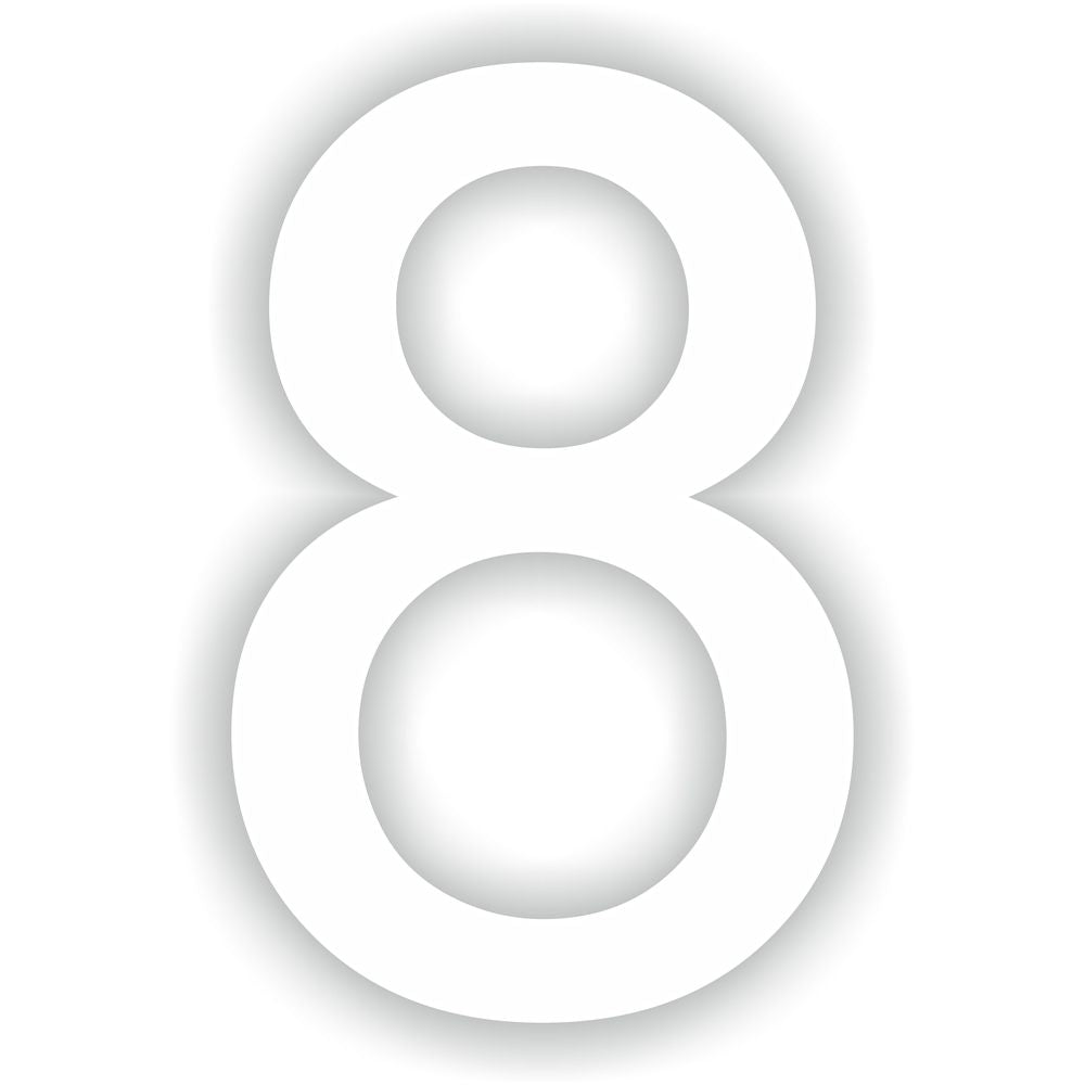 Number 8 White
