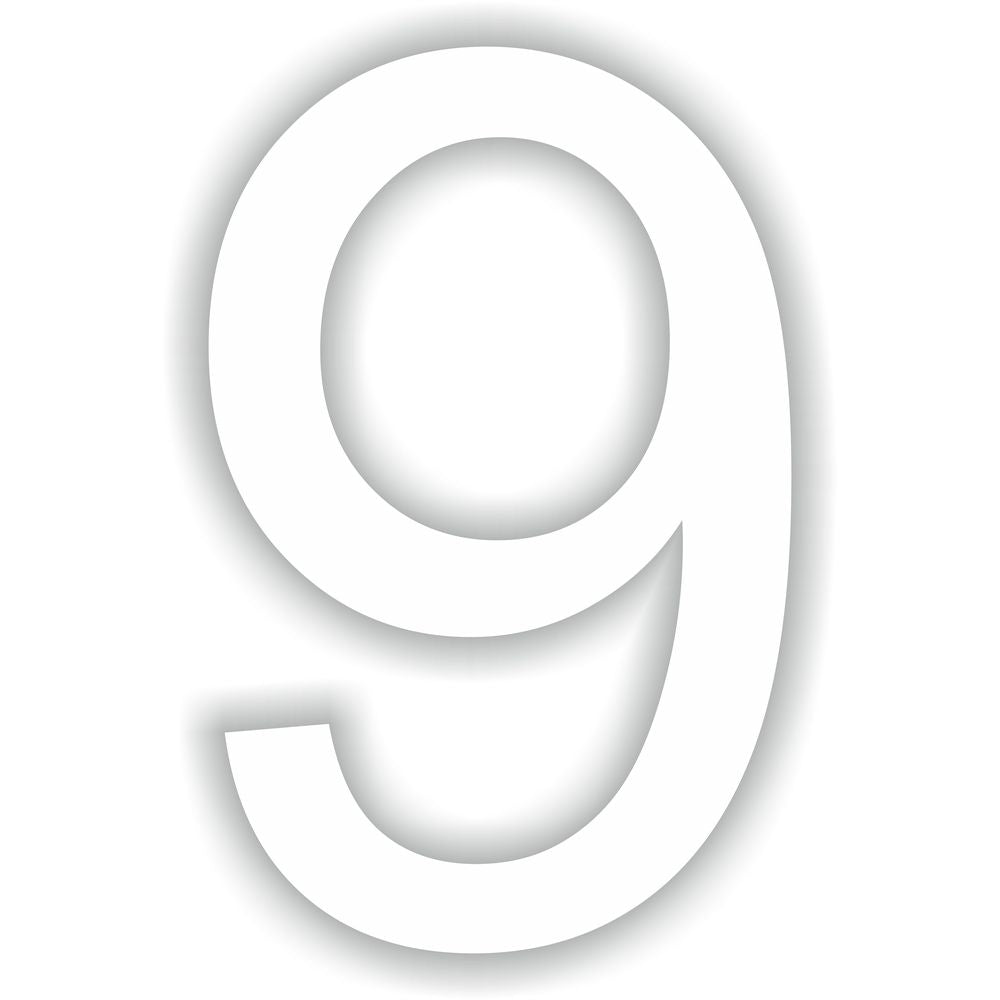 Number 9 White