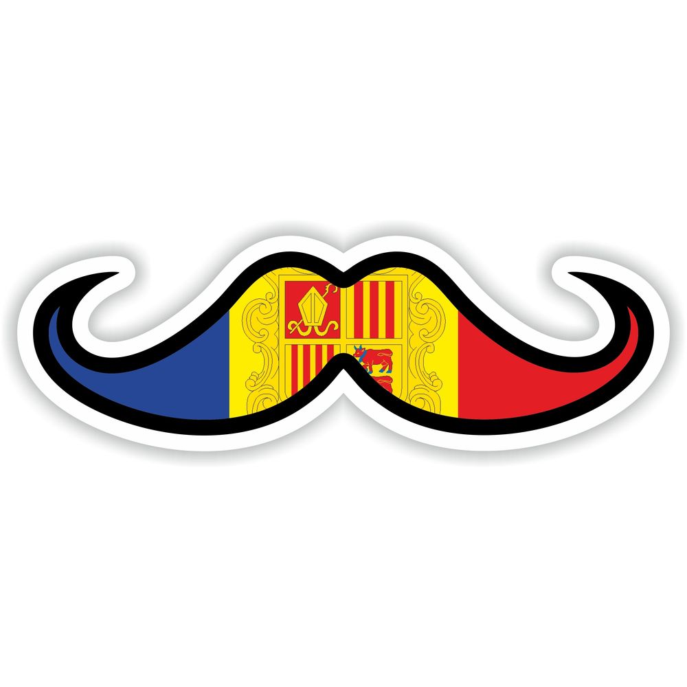 Andorra Moustache Flag