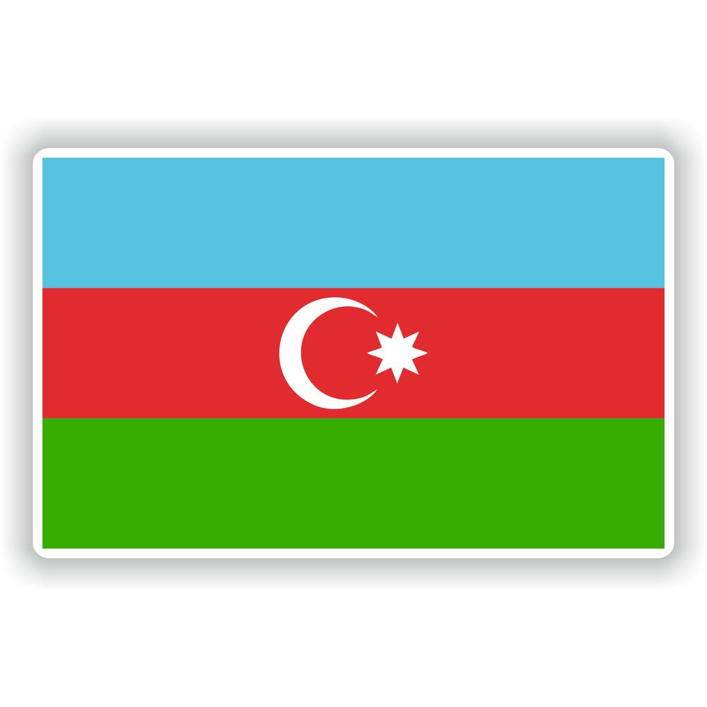 Azerbaijan Flag
