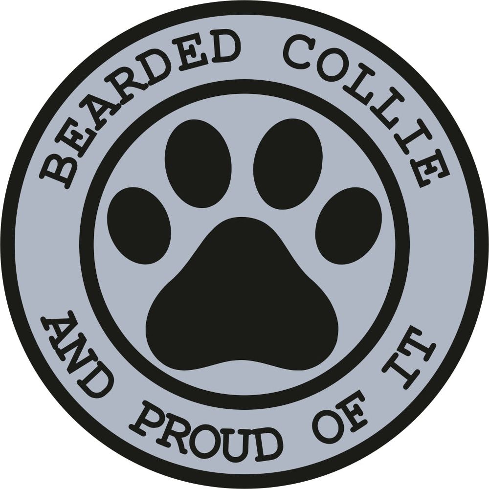 Bearded Collie Proud