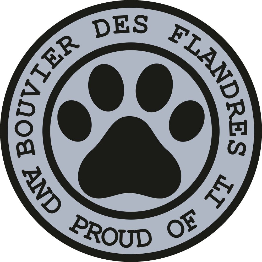 Bouvier Des Flandres Proud