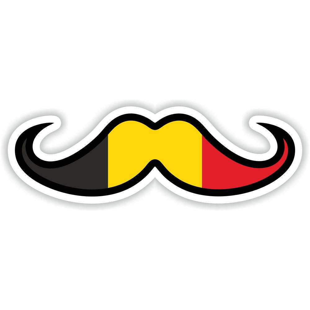 Belgium Moustache Flag