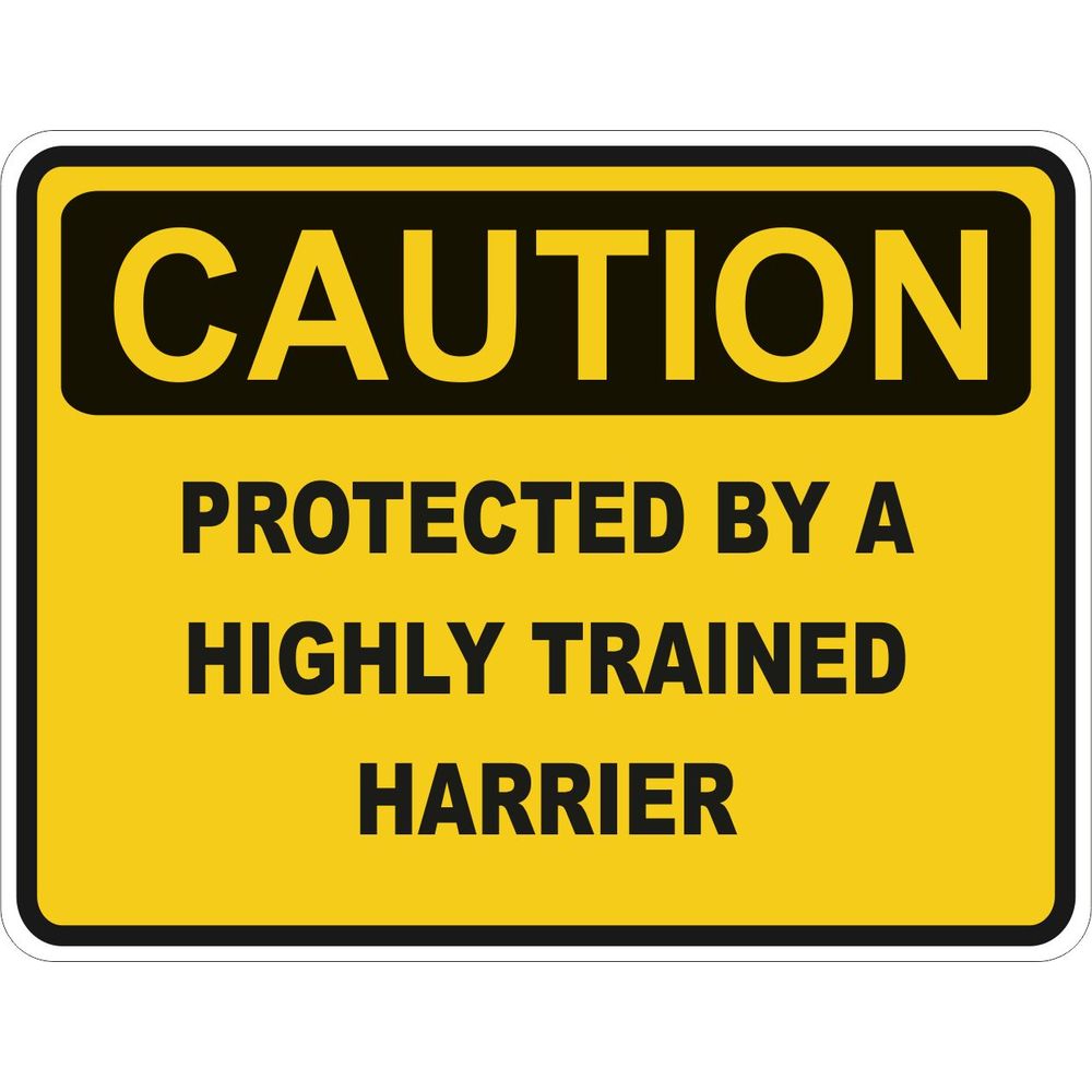 Caution Harrier