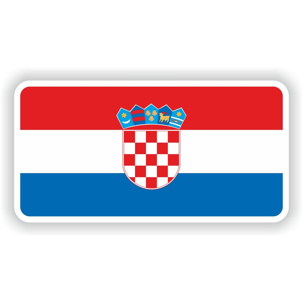 Croatia Flag Sticker