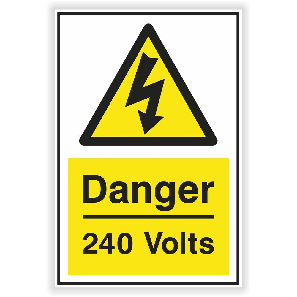 Danger 240 Volts