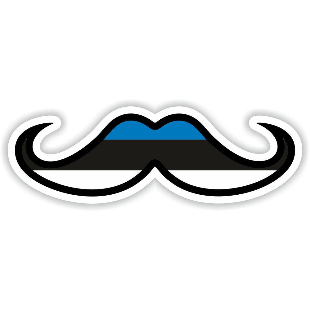 Estonia Moustache Flag