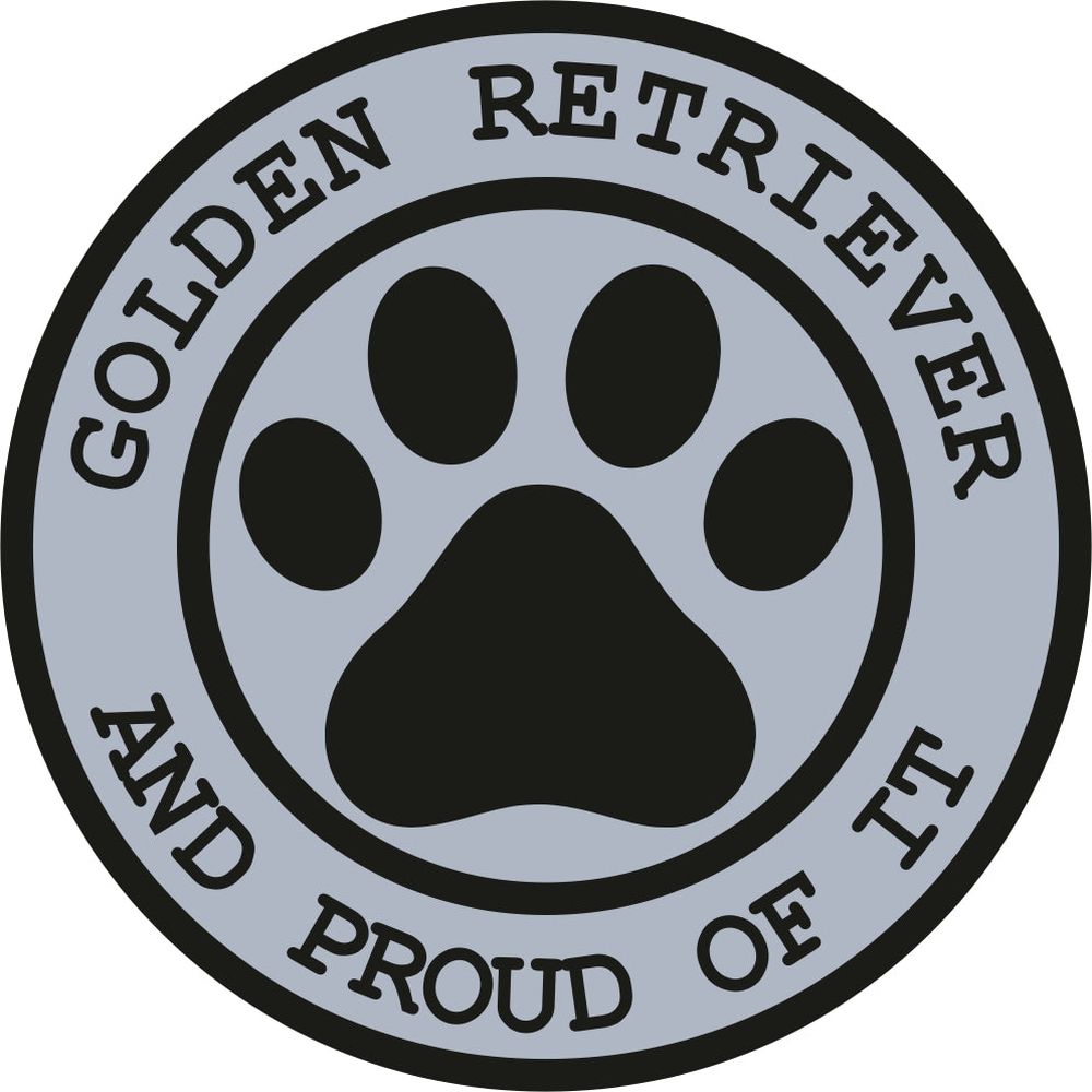 Golden Retriever Proud