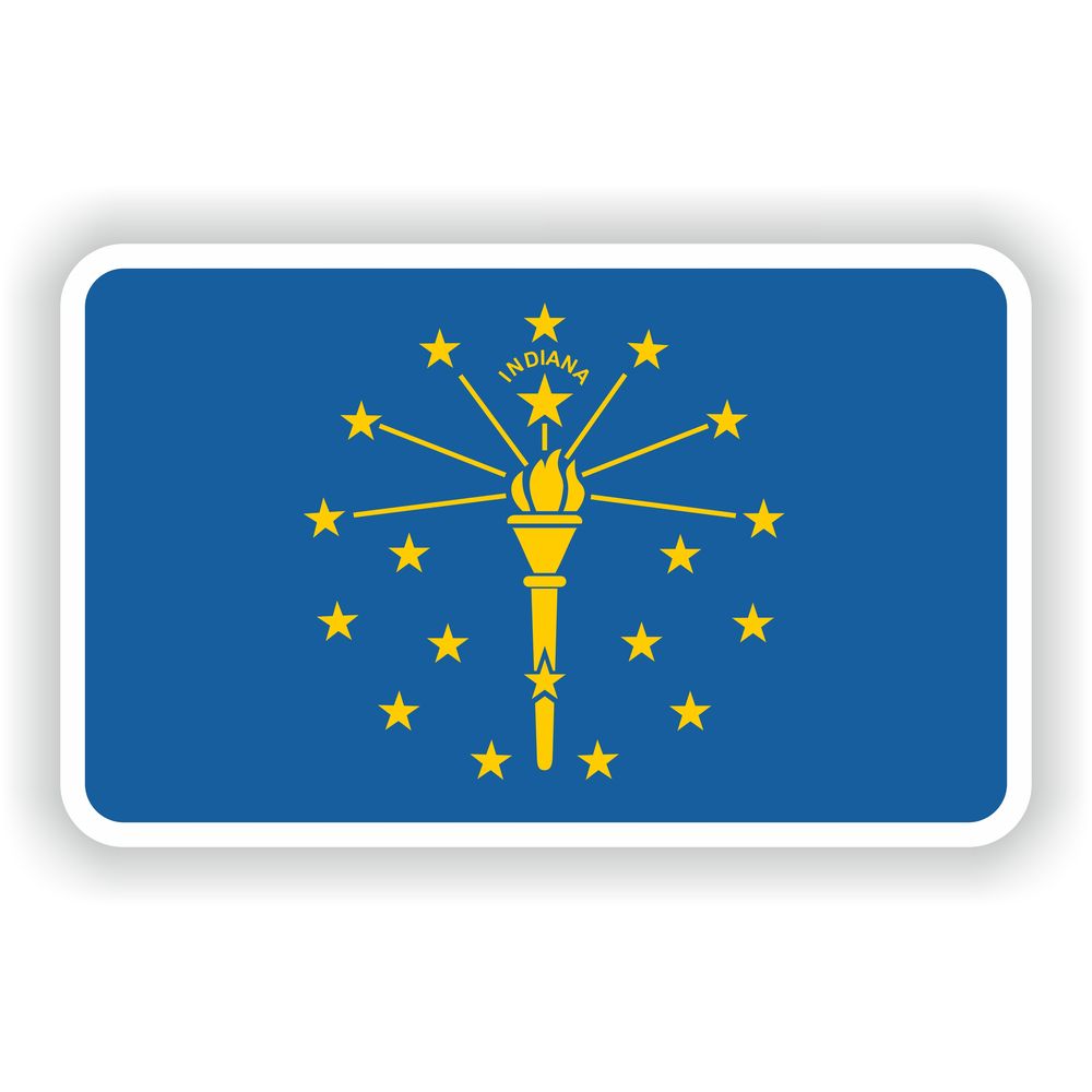 Indiana Flag