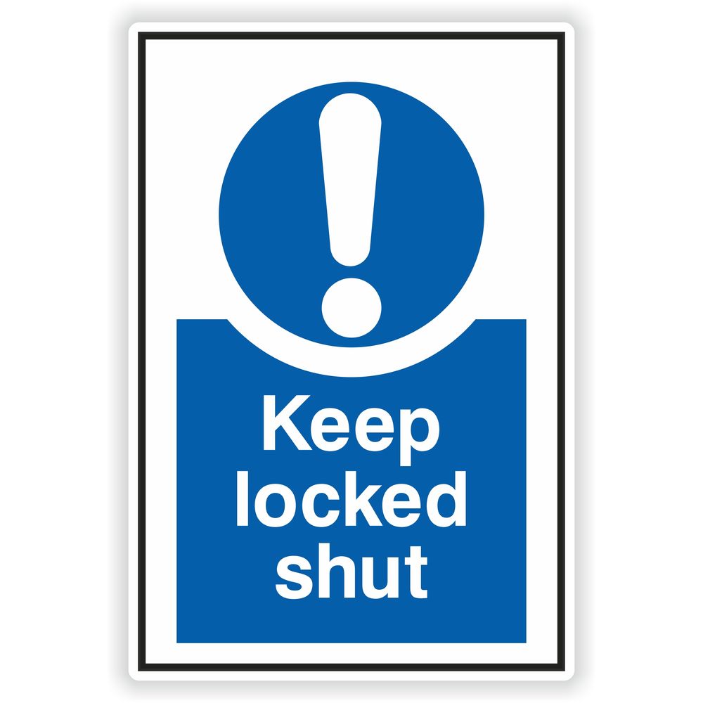 Keep Locked Shut