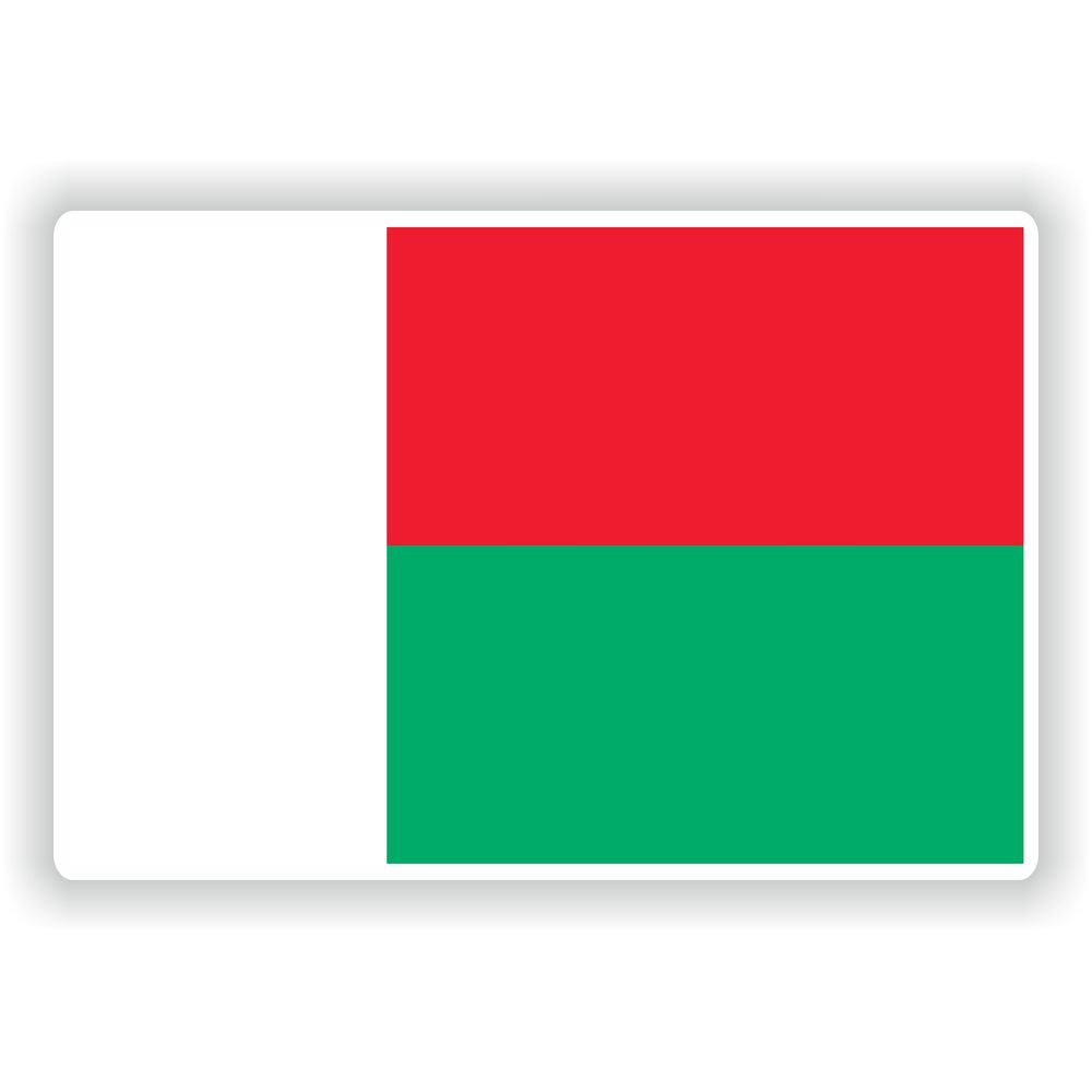 Madagascar African Flag