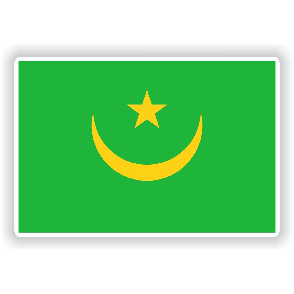 Mauritania African Flag