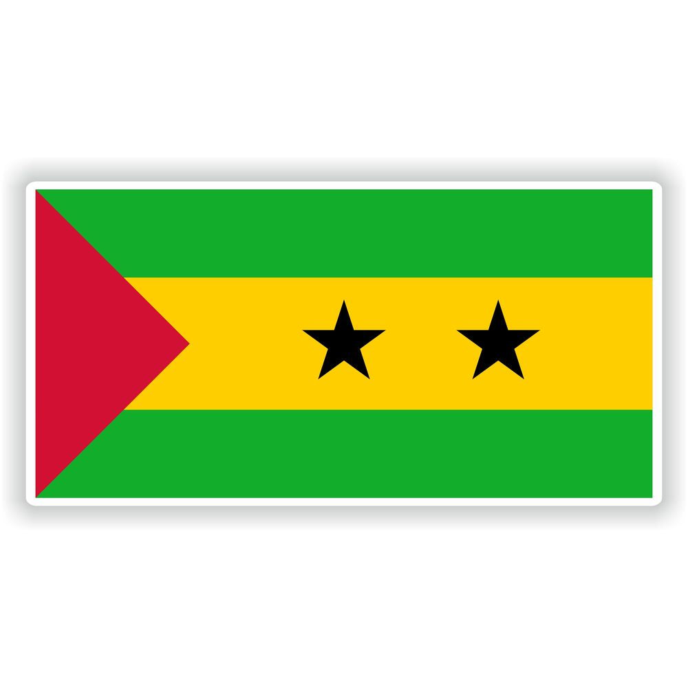Sao Tome And Principe African Flag