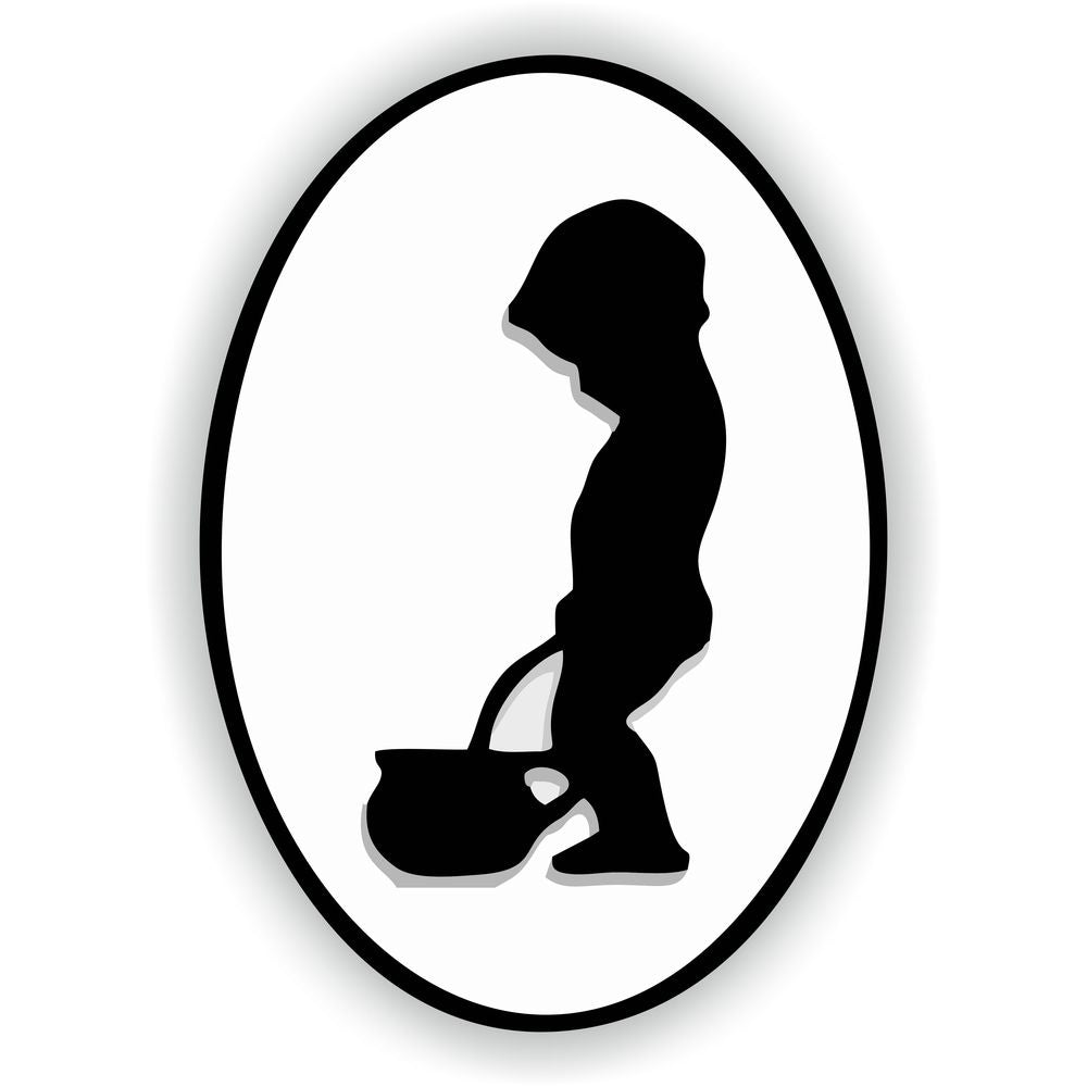 Wc Sign Boy