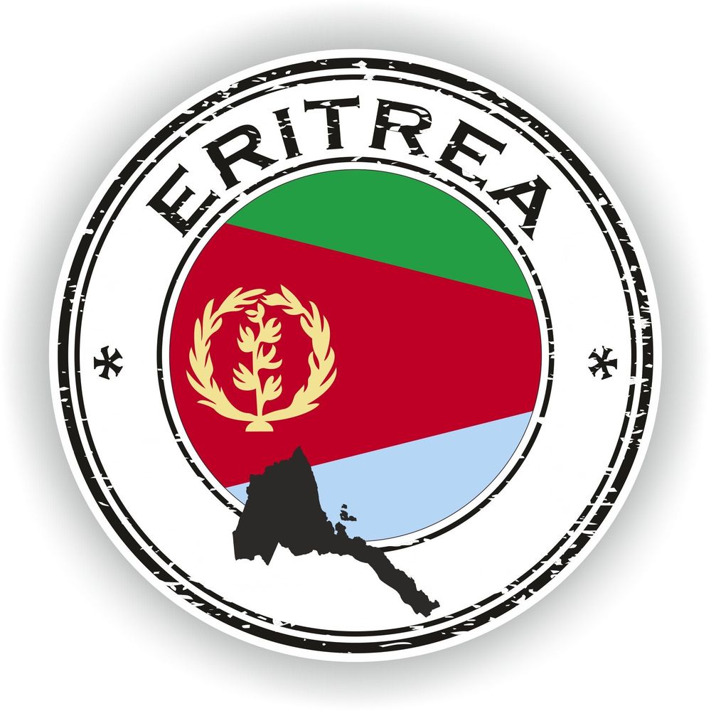 Eritrea Seal Round Flag