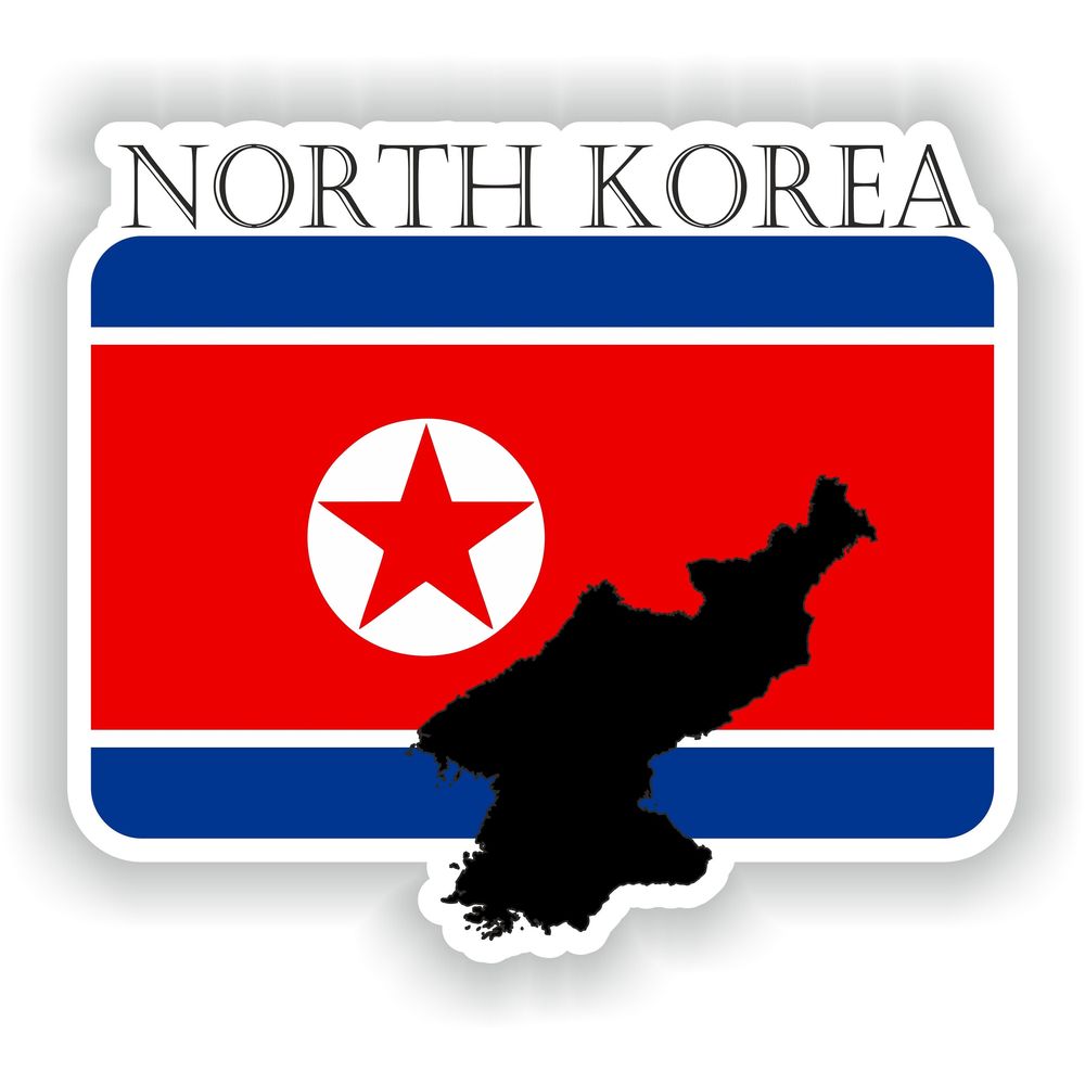 North Korea Flag Mf