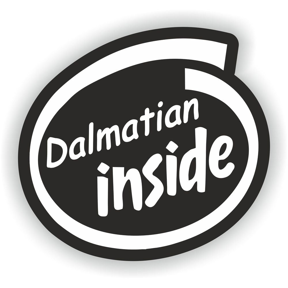 Dalmatian Inside Dog