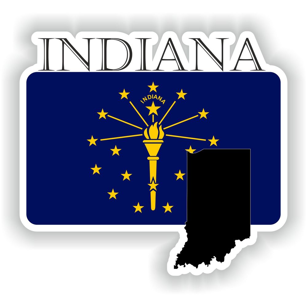 Indiana Flag Mf