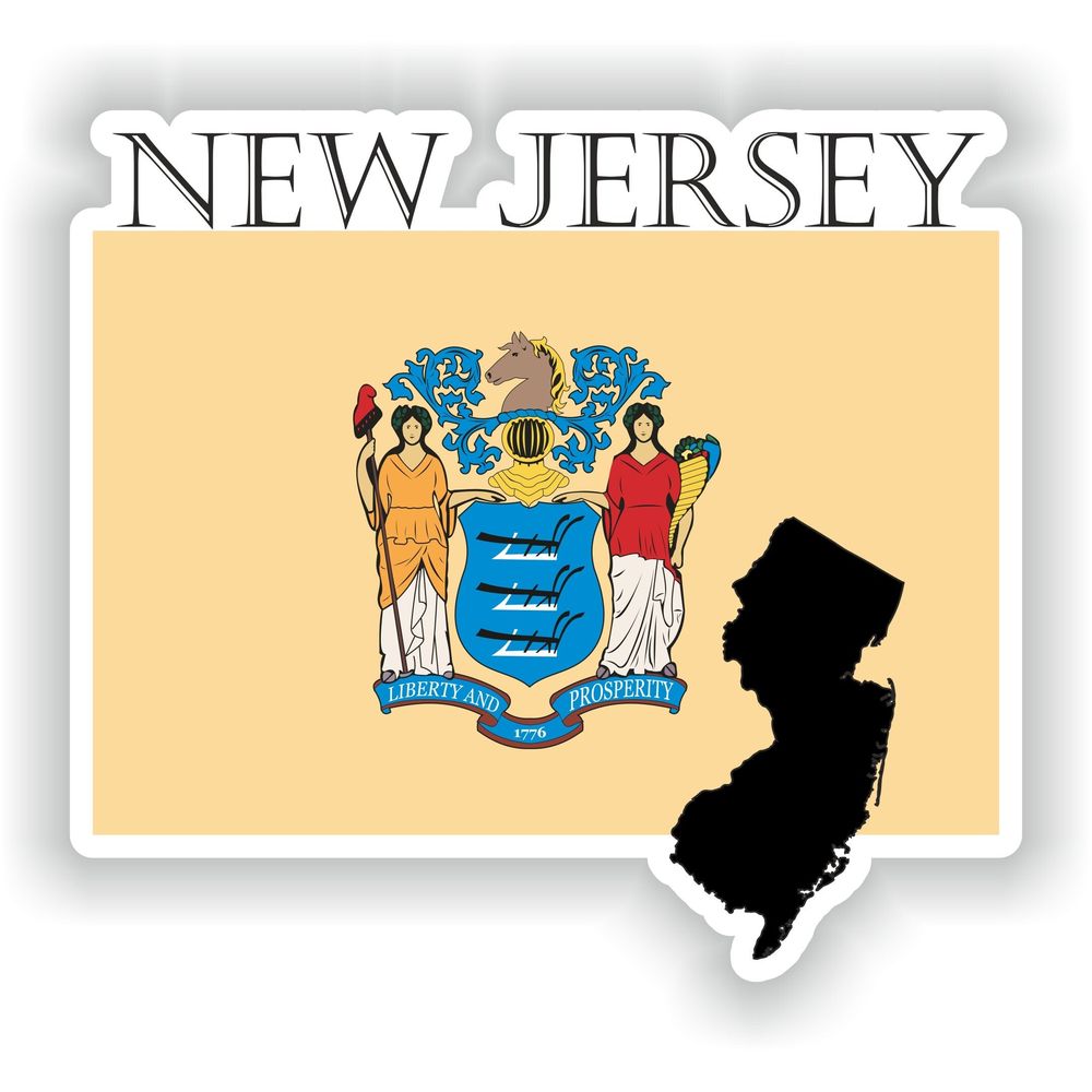 New Jersey Flag Mf
