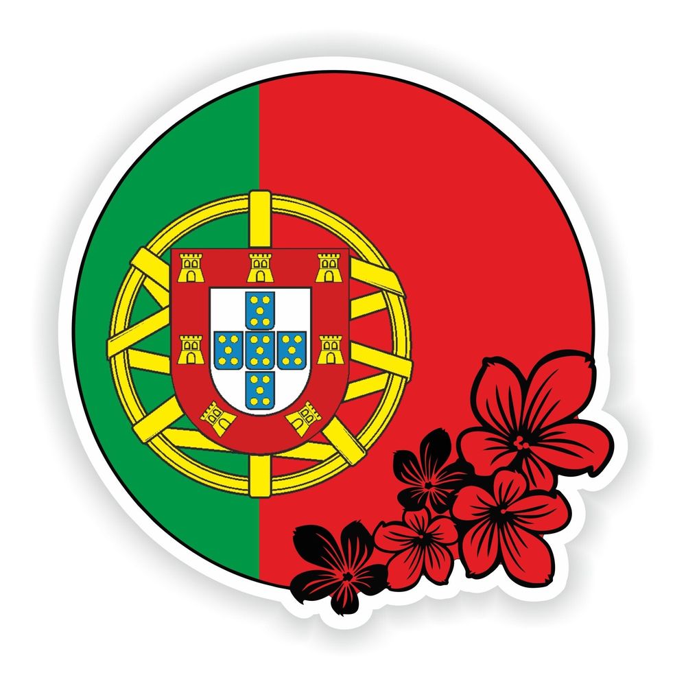 Portugal Round Flag