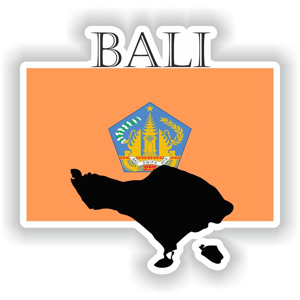 Bali Indonesia Flag Mf
