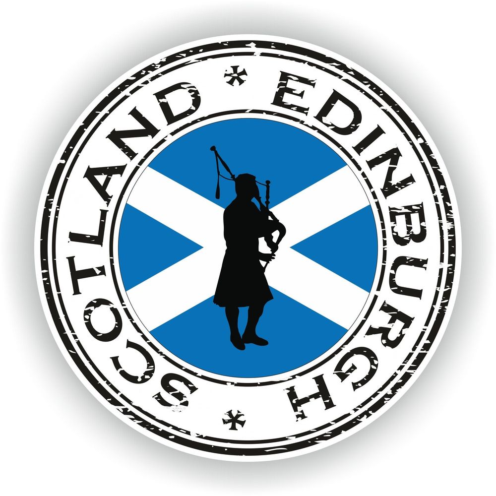 Scotland Edinburgh #01 Seal Round Flag