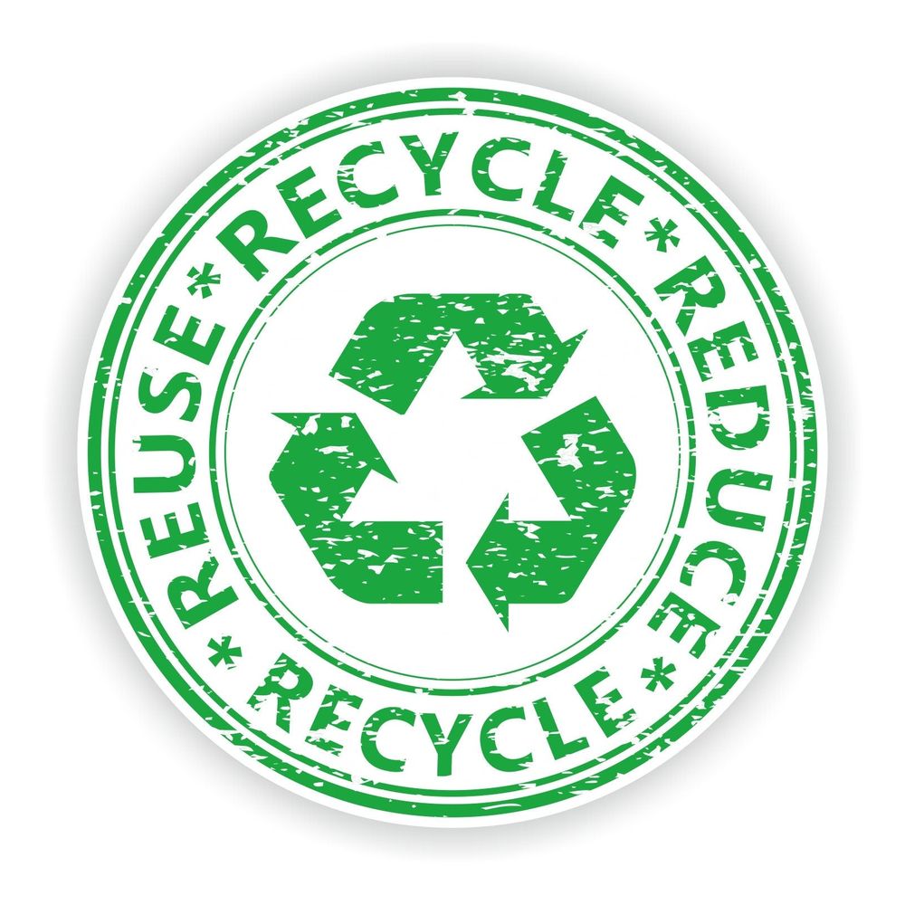 Recycle Stamp Symbol Warning