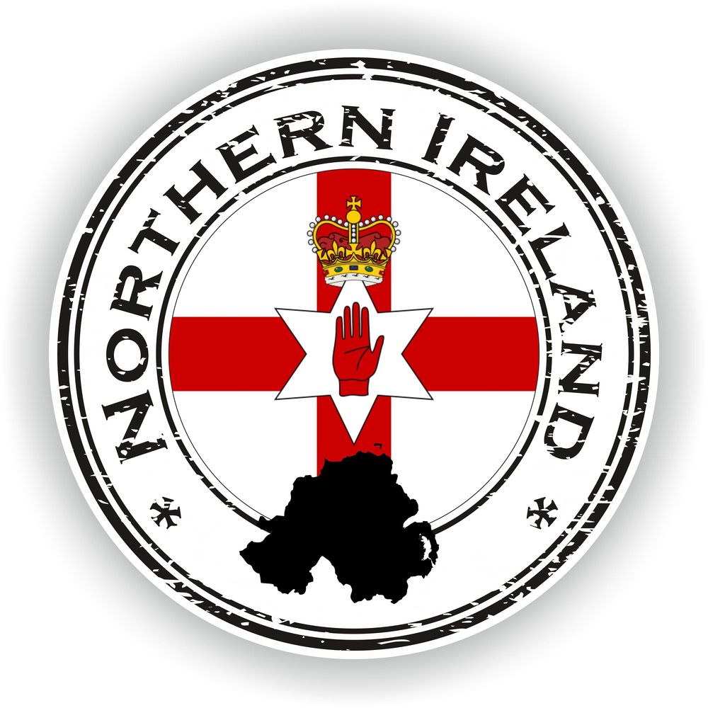 Northern Ireland Seal Round Flag
