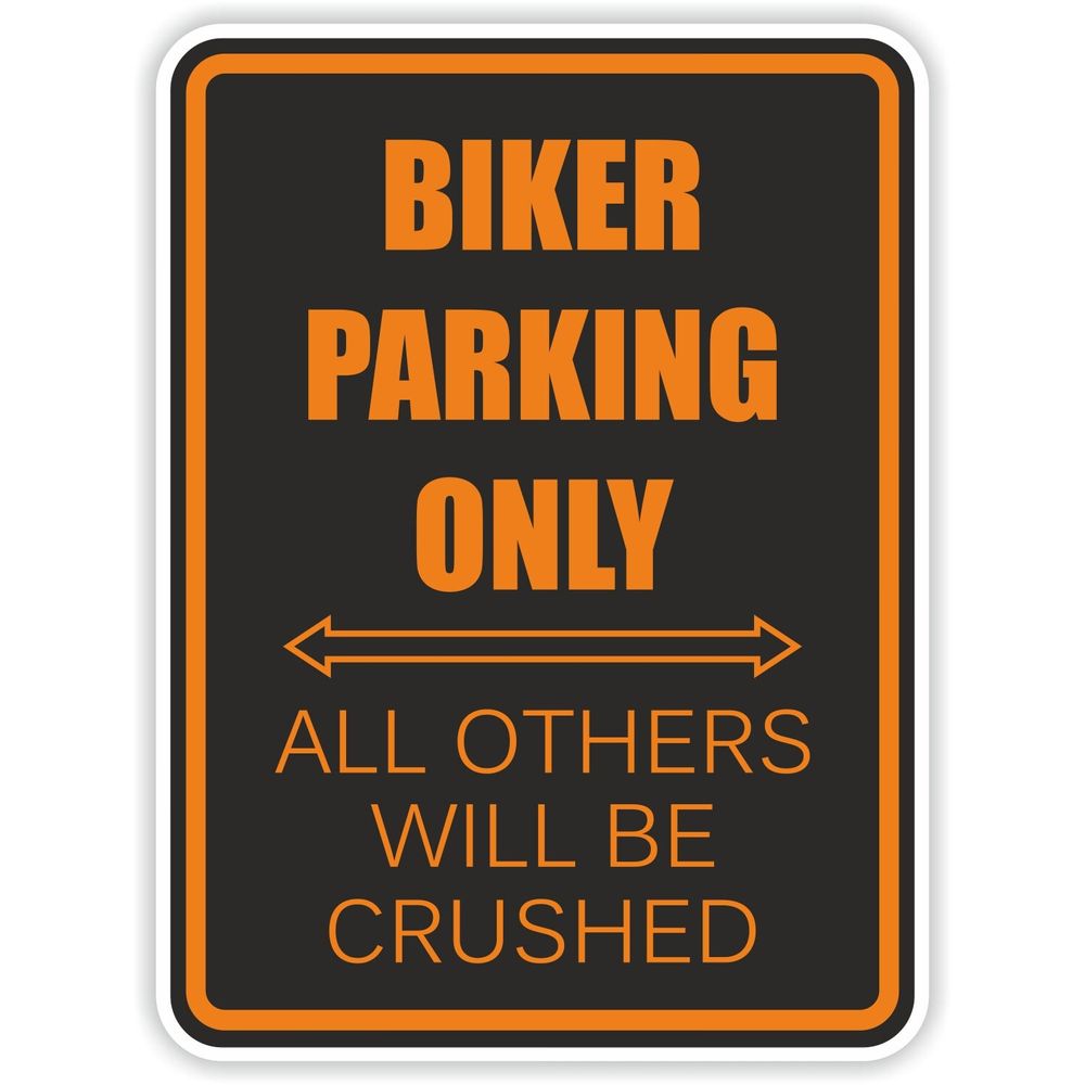 Biker Parking Only