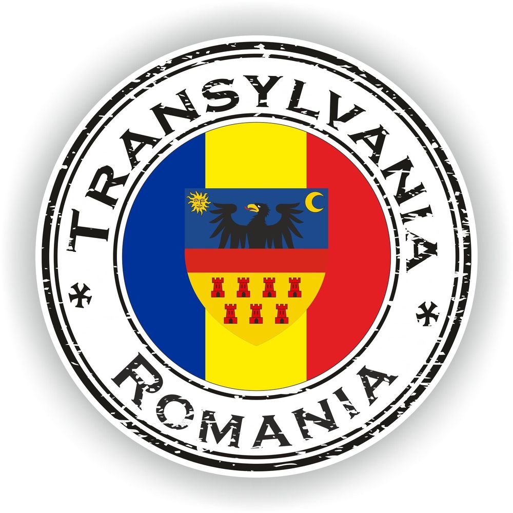 Romania Transylvania #02 Seal Round Flag