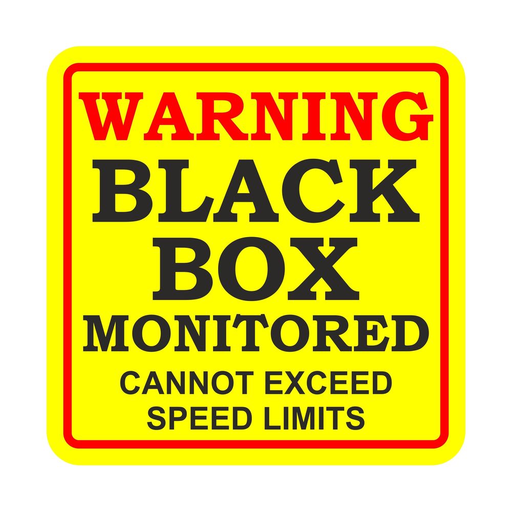 Black Box Monitored Warning