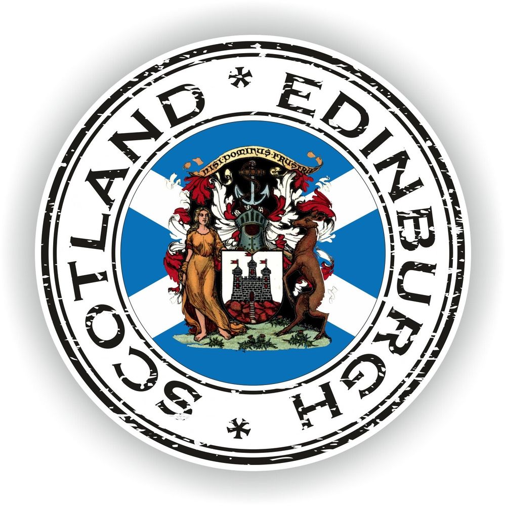 Scotland Edinburgh #03 Seal Round Flag