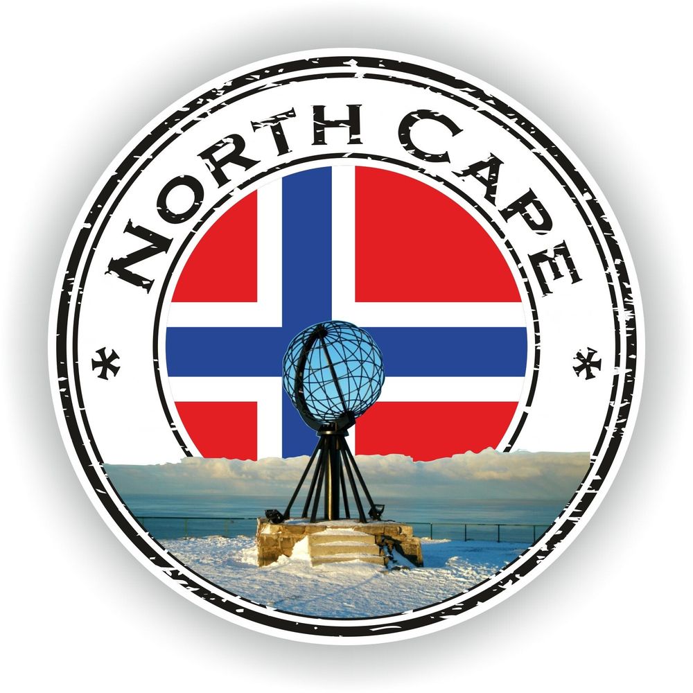 North Cape Norway Seal Round Flag