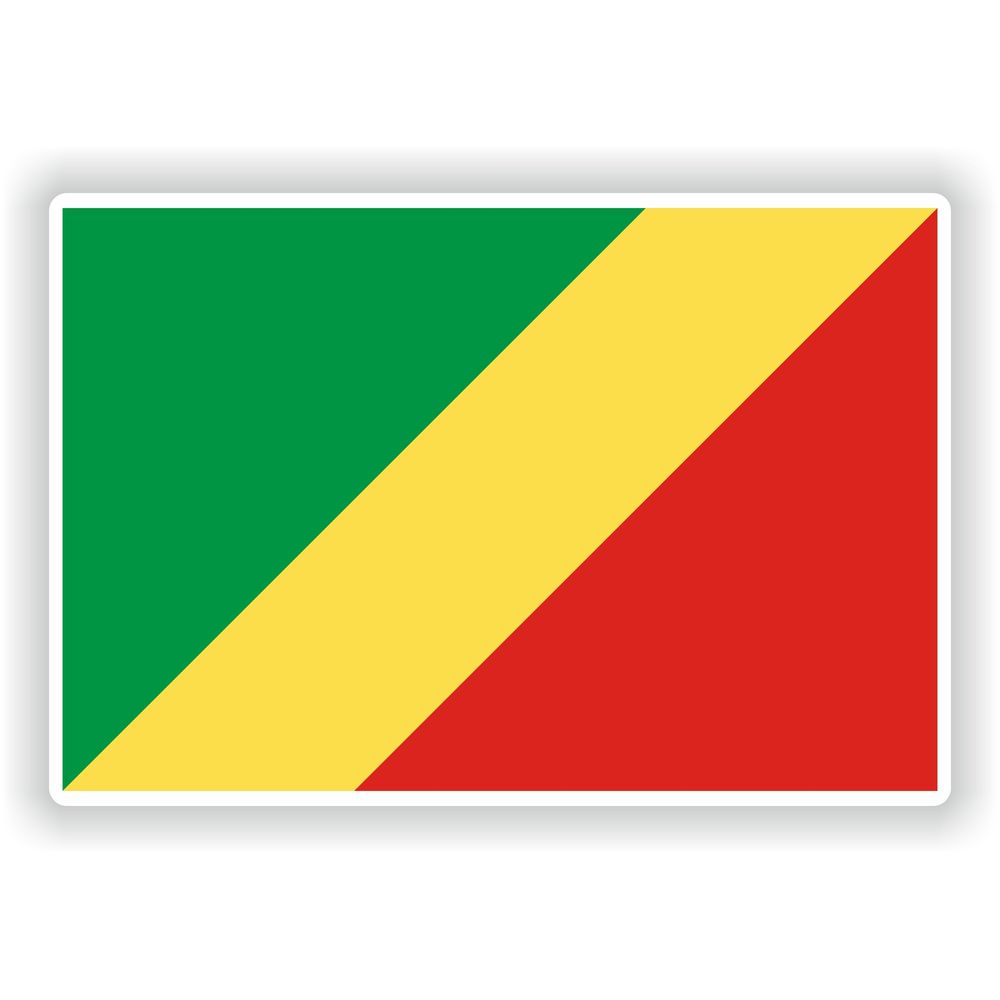 Republic Of Congo African Flag