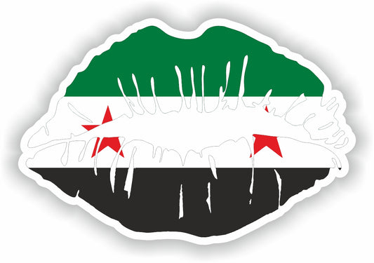 Lips Syria Flag