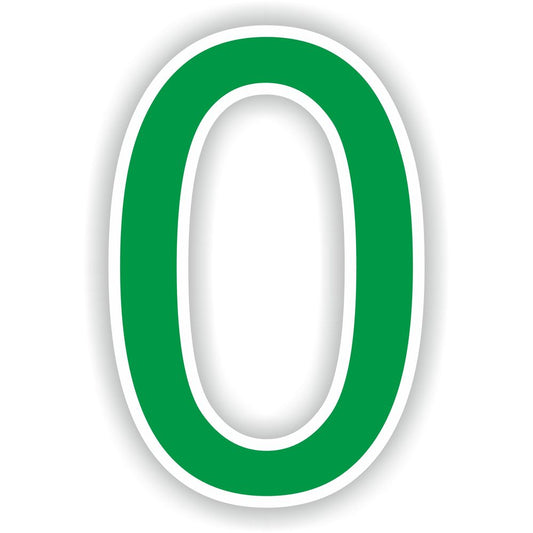Number 0 Green