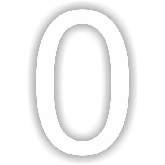 Number 0 White