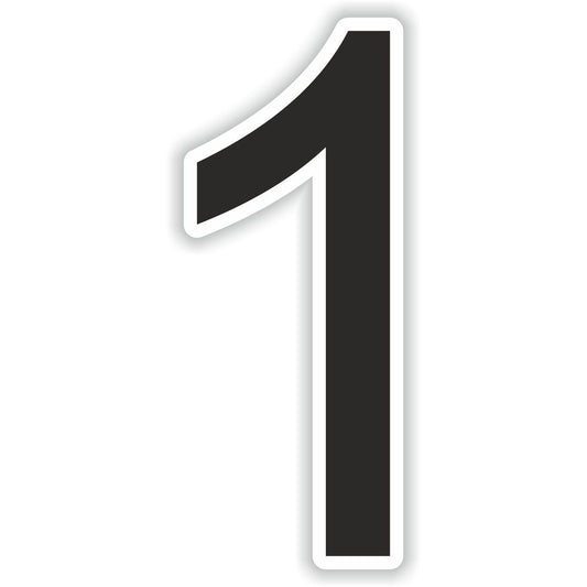 Number 1 Black