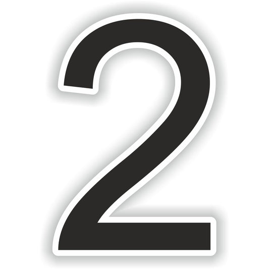 Number 2 Black