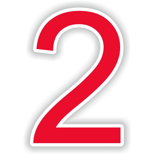 Number 2 Red