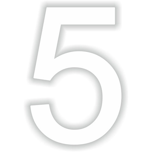 Number 5 White
