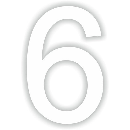 Number 6 White