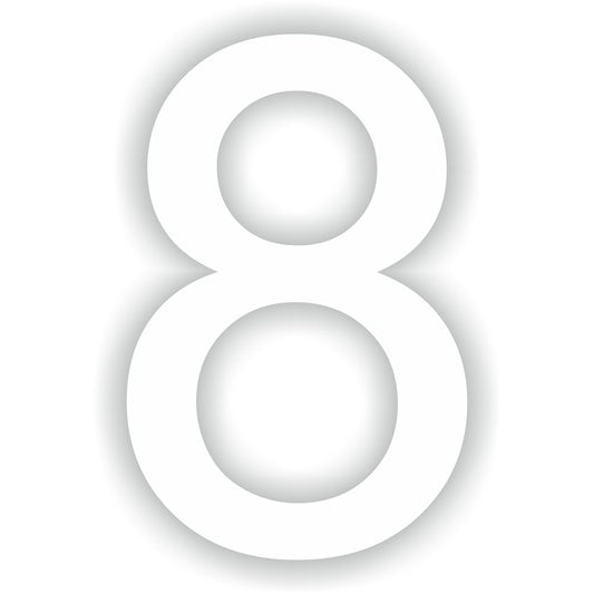 Number 8 White