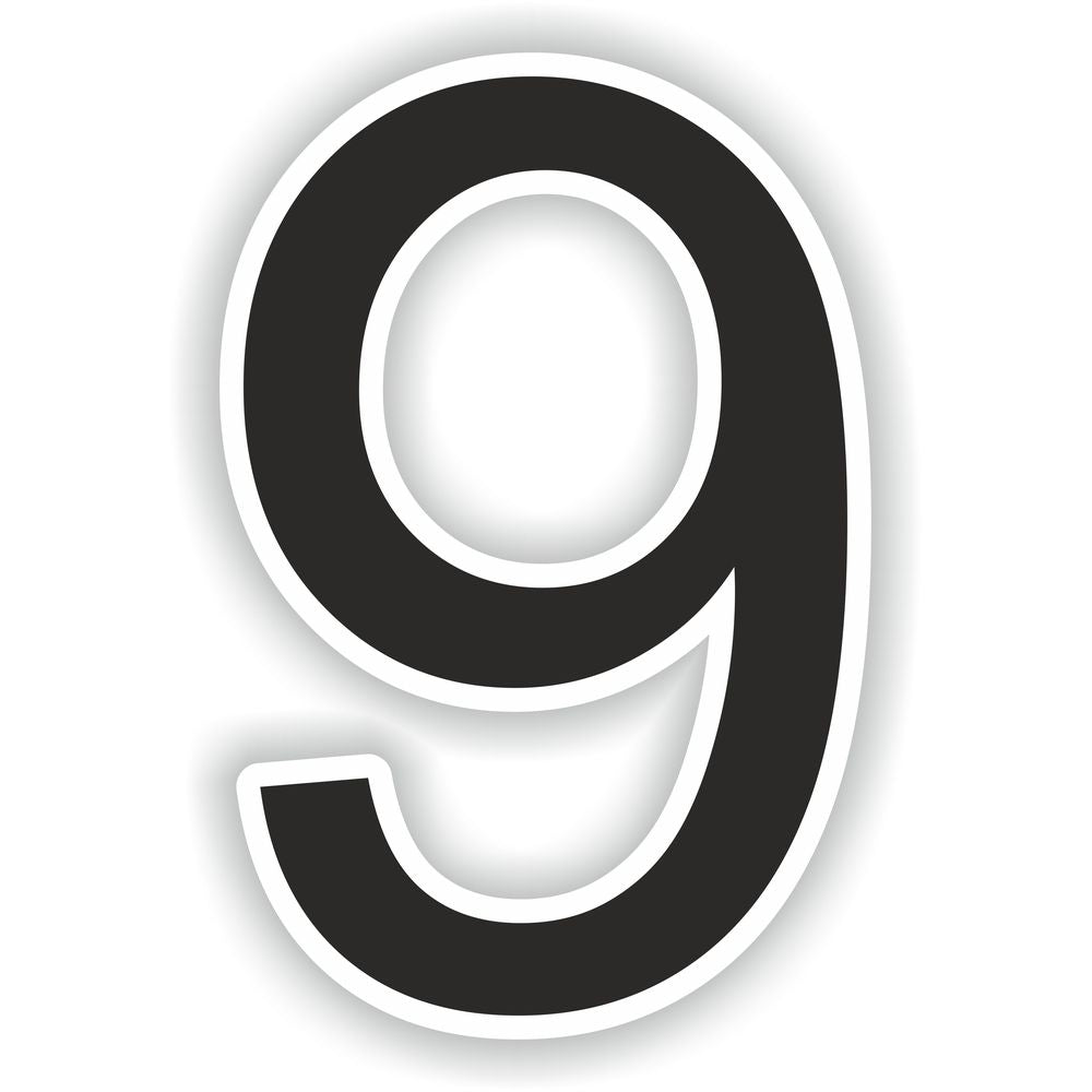 Number 9 Black